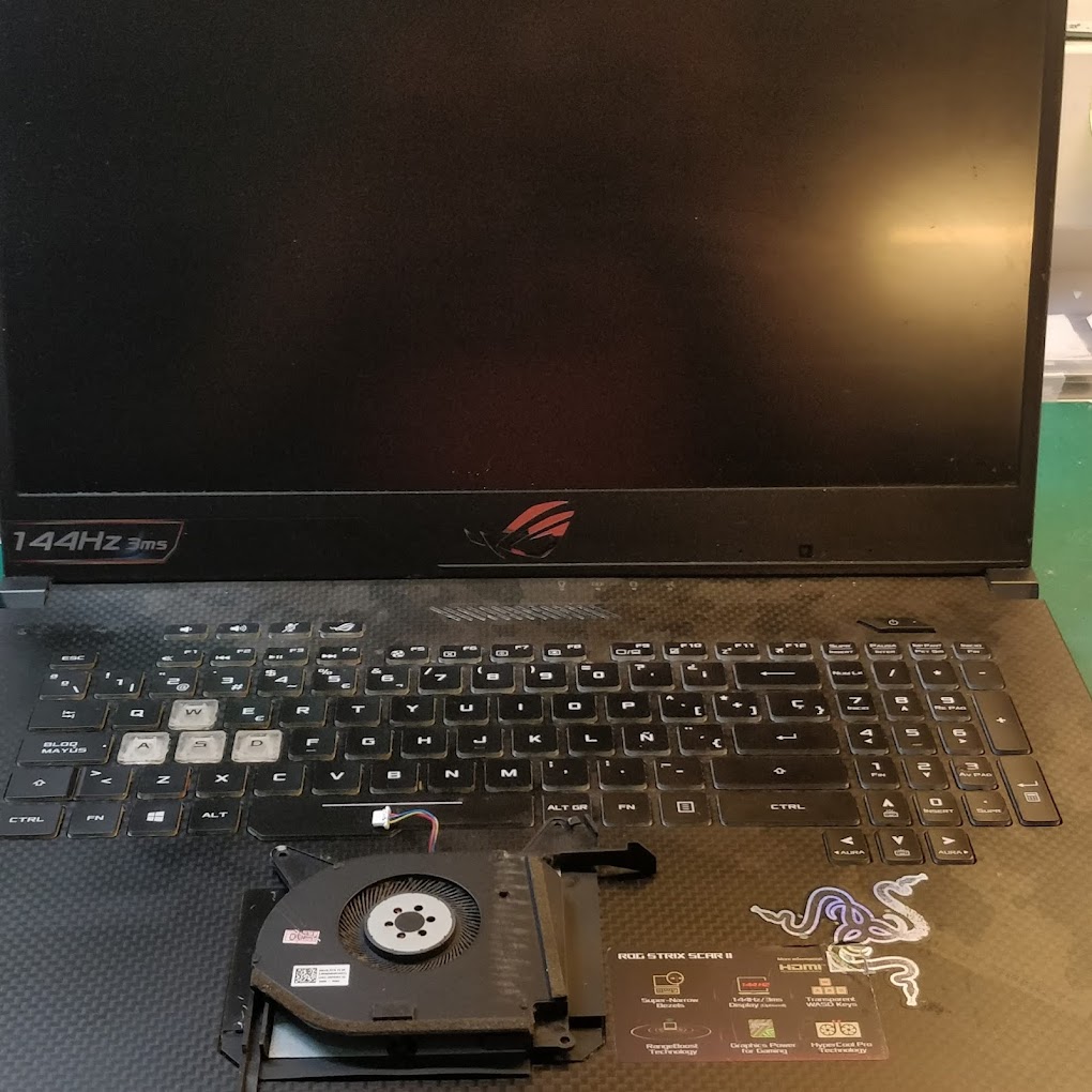 Home remplacement ventilateur asus gaming