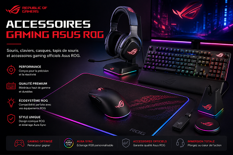 Accessoires gaming Asus ROG