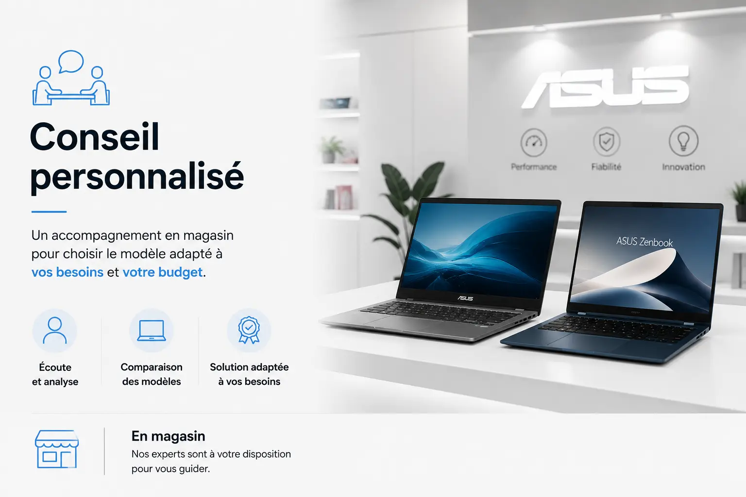 Conseil personnalisé Asus