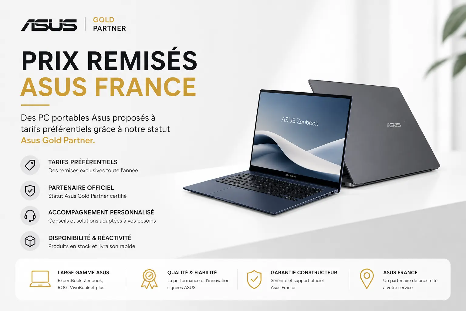 Prix préférentiels Asus